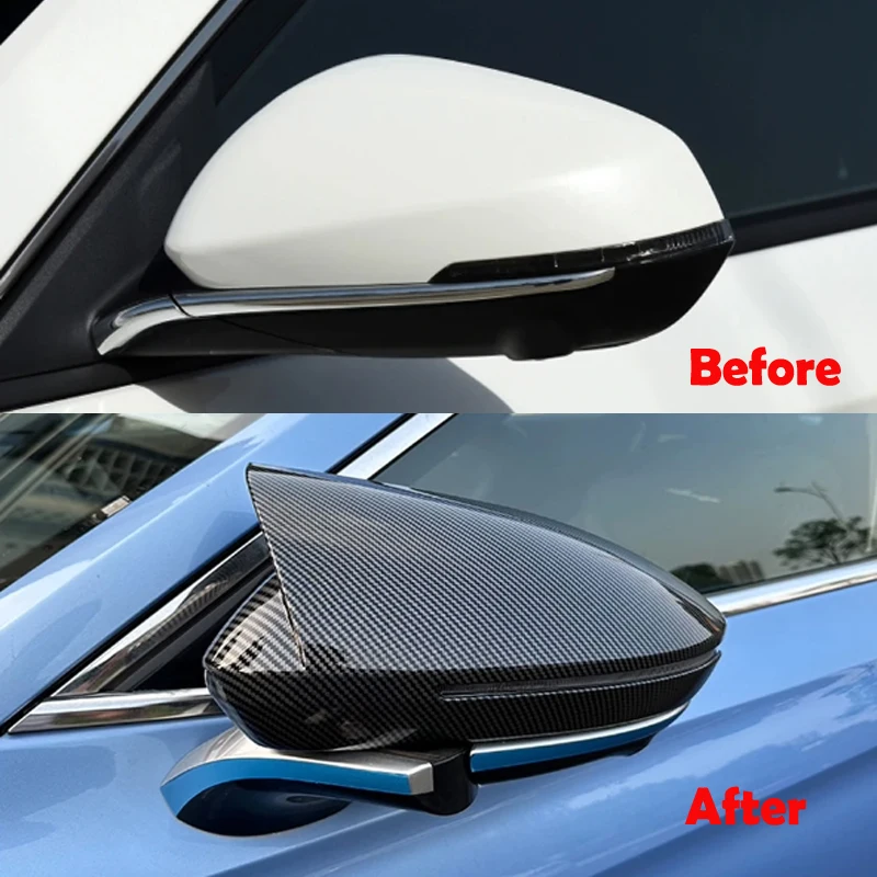 

For Chery Omoda 5 C5 Fx 2022 2023 2024 Arrizo 8 Rearview Side Mirror Cover Wing Cap Exterior Door Rear View Trim 3d Parts