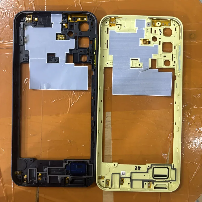 Middle Frame For Samsung Galaxy A15 5G 4G A156 A155 Middle Frame Housing Bezel With Power Volume button Repair Parts