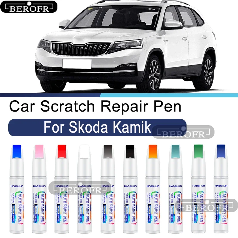 

Для Skoda KAMIQ ручка для краски, аксессуары для модификации, автомобильная краска, ремонт царапин, автомобильный набор для удаления царапин, набор для ремонта краски