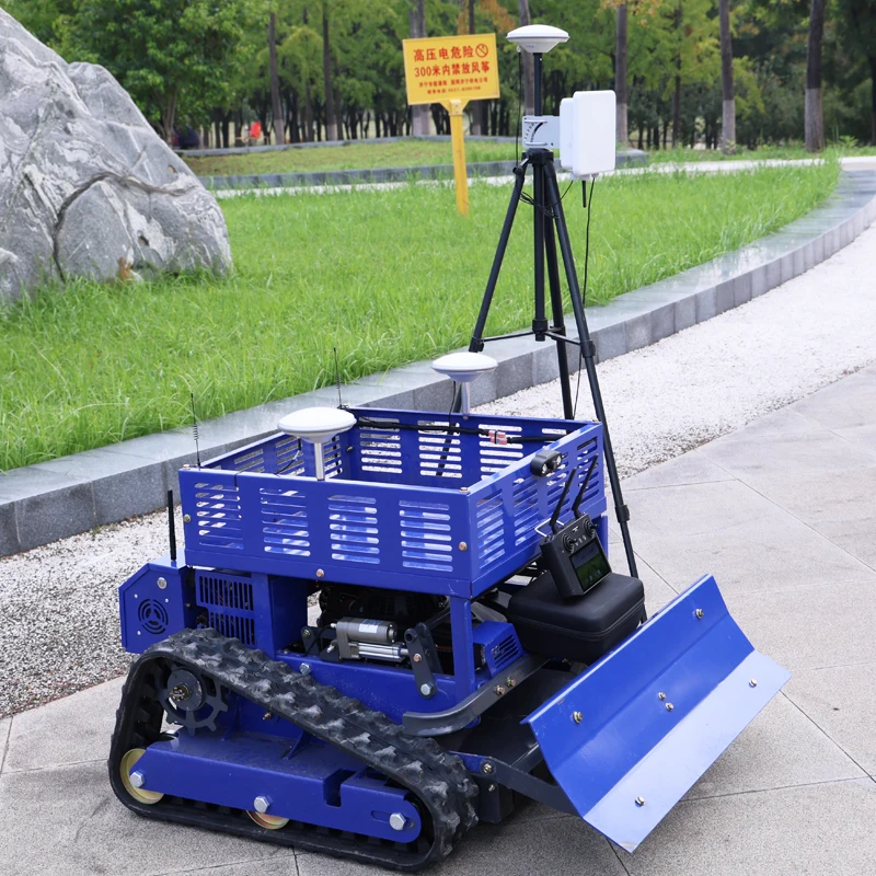 Maßgeschneiderter Roboter-Smart-Rasenmäher mit GPS-Navigation, automatischer kabelloser Rasentrimmer, Rc-Rasenmäher