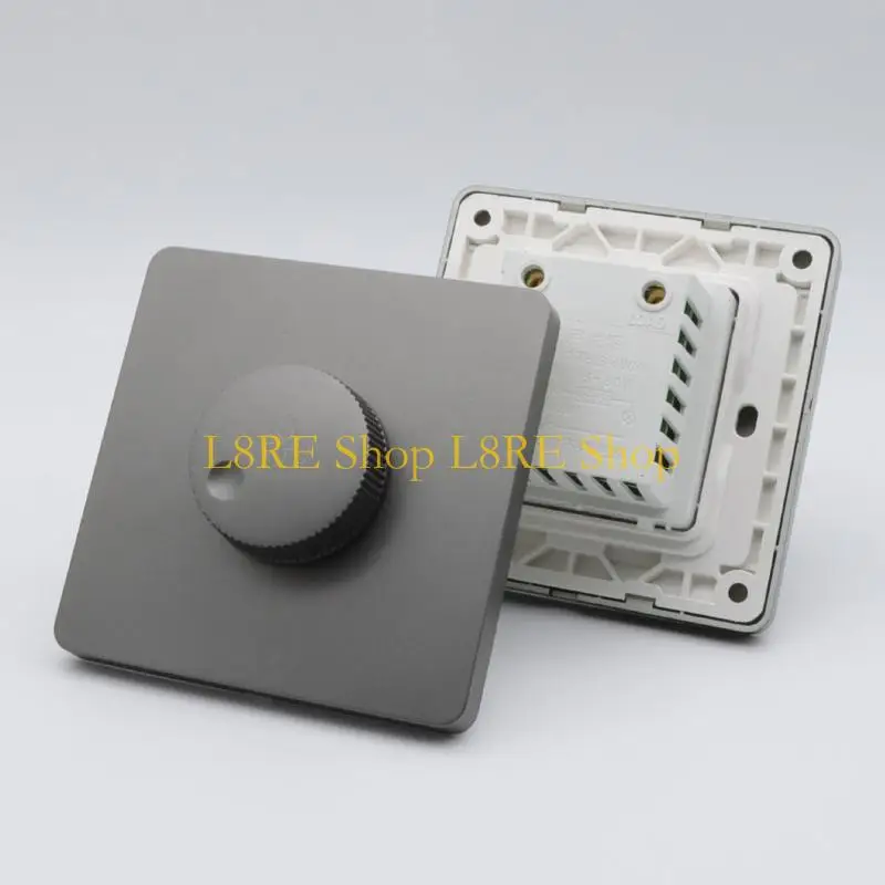 L8RE 220V Ceiling Fan Speed Control Switch Wall Button Dimmer Switch Stepless Speed