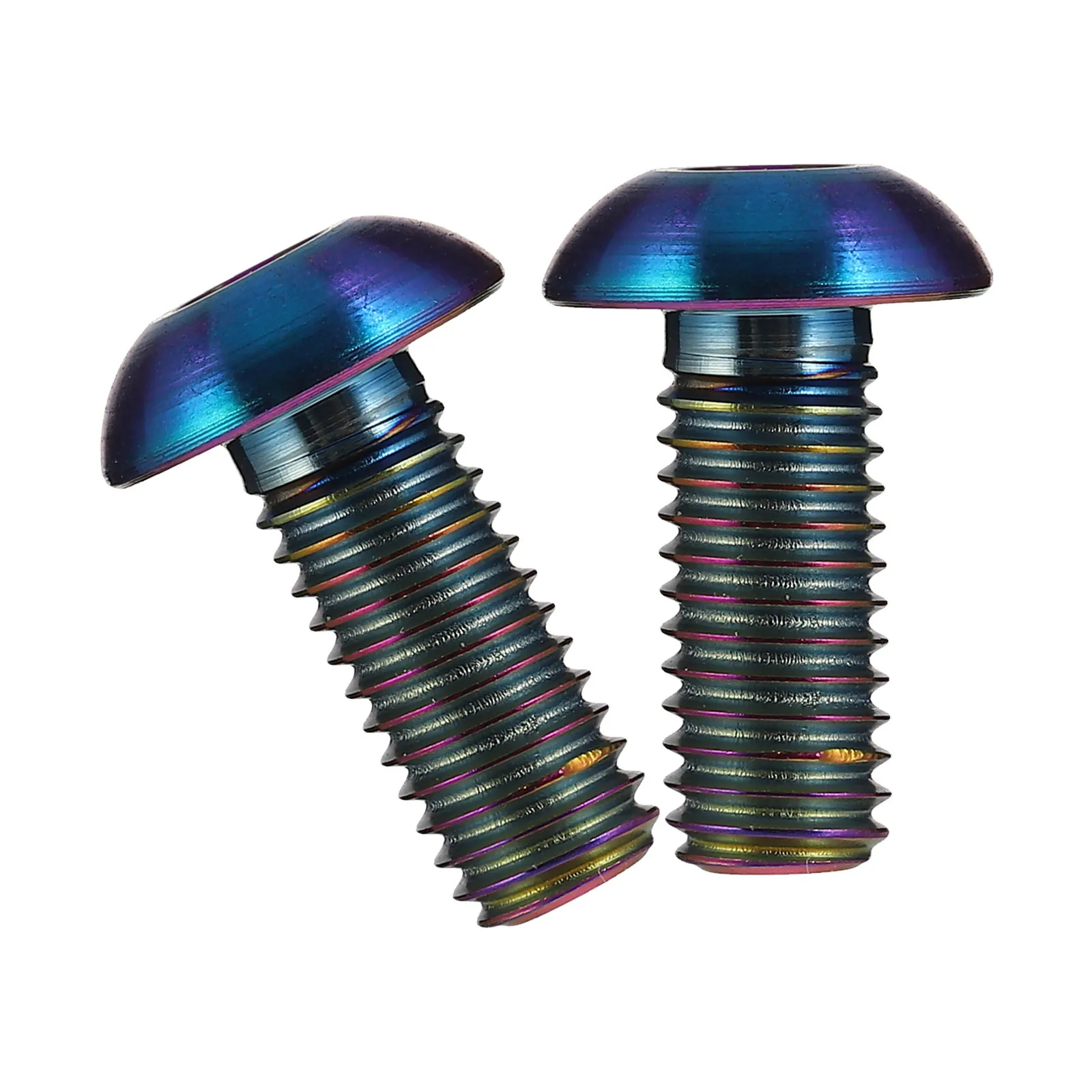

2Pcs Titanium Bike Screw M5 X 12Mm Sturdy Lightweight Bolts for Bicycle Water Bottle Cage Accessories Titanium Bike Screw