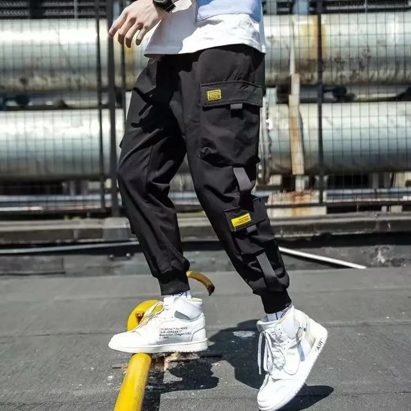 Retro oversized Harlan pants for men's Japanese workwear pants, men's spring and autumn 2023 trendy brand leggings, casual pants