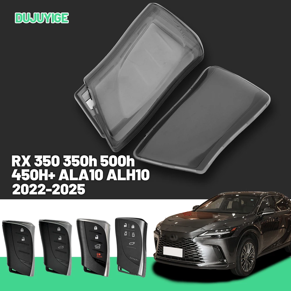 

Прозрачный чехол для автомобильного ключа из ТПУ для Lexus RX 350 350h 500h 450H+ ALA10 ALH10 2022-2026, защитный чехол для брелока, автоаксессуары