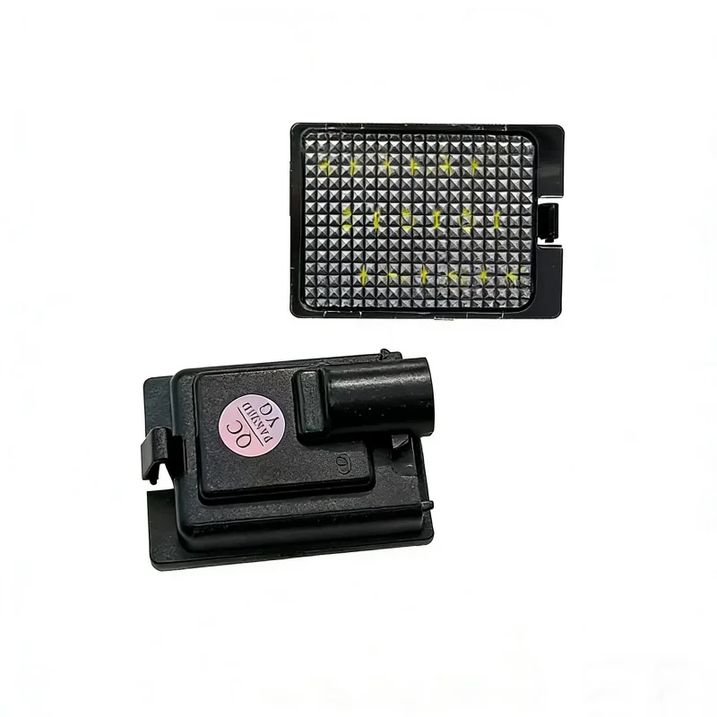 2pcs Error Free White LED License Number Plate Lights Bulbs For Dodge Durango Citadel 2014 2015-2020 Car-Styling Number Lamps