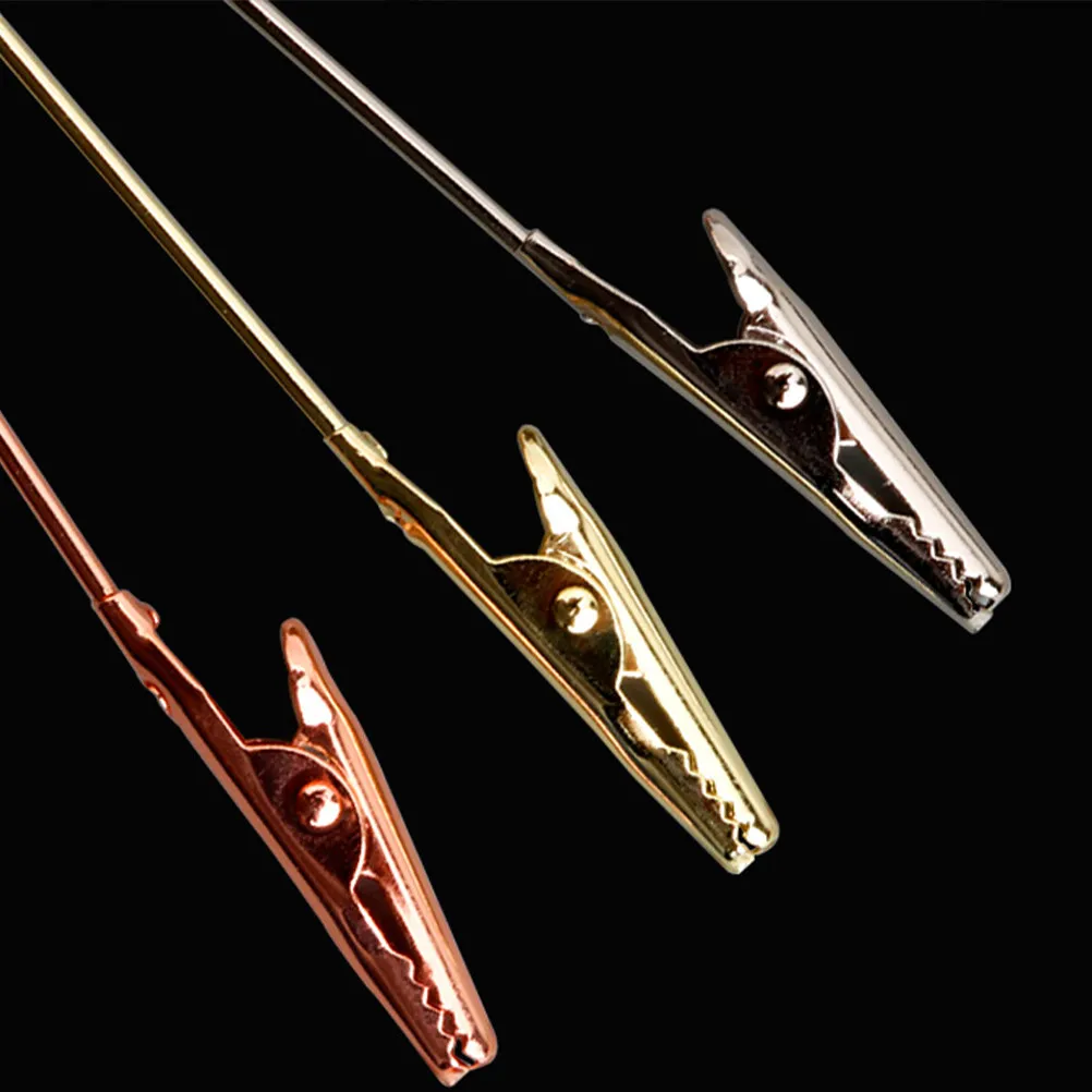 10Pcs Memo Holders Double End Rose Gold Moveable Clips for Wedding Birthday Office Table Number Photo Display Paper Clips