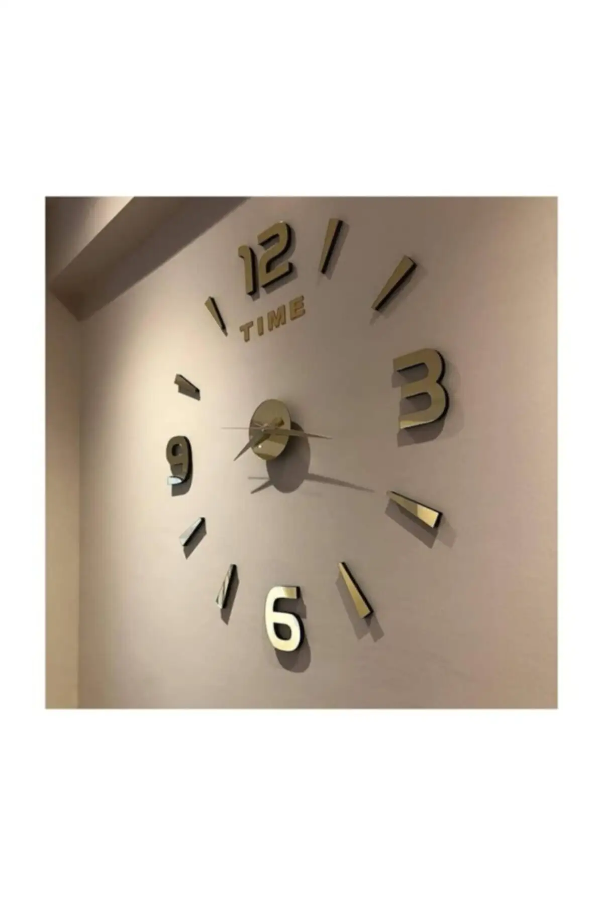 

Uras 3d Decorative Wall Clock Plexi Wall Clock Creative Home Decor