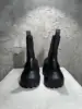 남성용 첼시 부츠 플랫폼 하이탑 남자 고딕 스니커즈 힐, 가죽 럭셔리 빈티지 트렌디 디자이너 신발 6