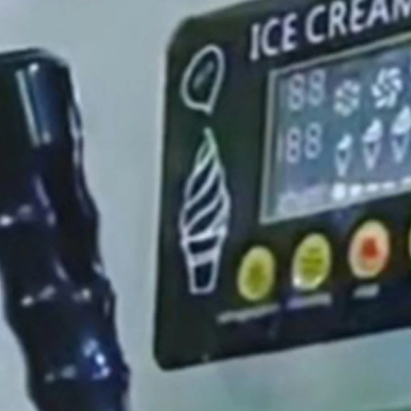 1200W Stainless Steel Soft Ice Cream Making Machine With LCD Panel Yogurt Machine 110V 220V Ice Cream Maker
