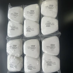 5N11 Dust Cotton Filter Paper Filters For 6001/6200/7502/6800 Series Chemical Spraying Painting Respirator Gas Mask Accessory