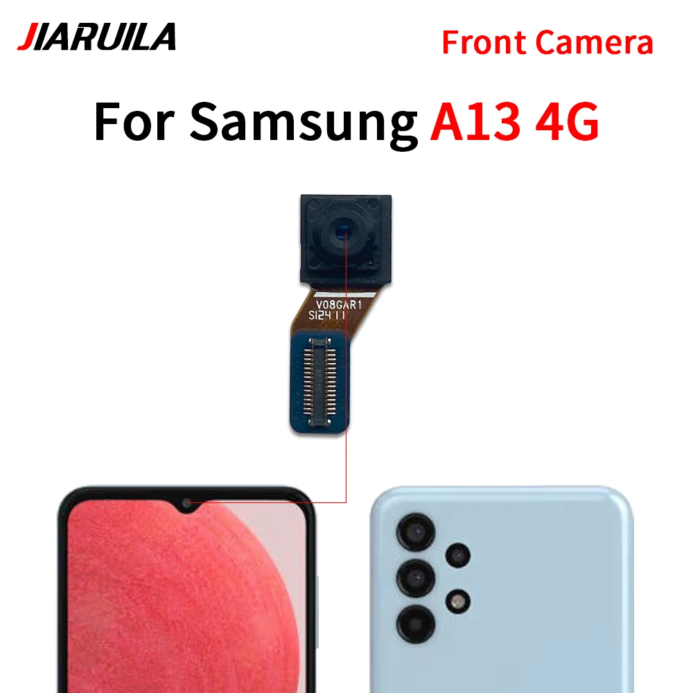 Rear Camera For Samsung A12 A13 4G A14 4G A13 5G A14 5G Front Camera Back Main Rear Camera Module Flex Replacement Parts