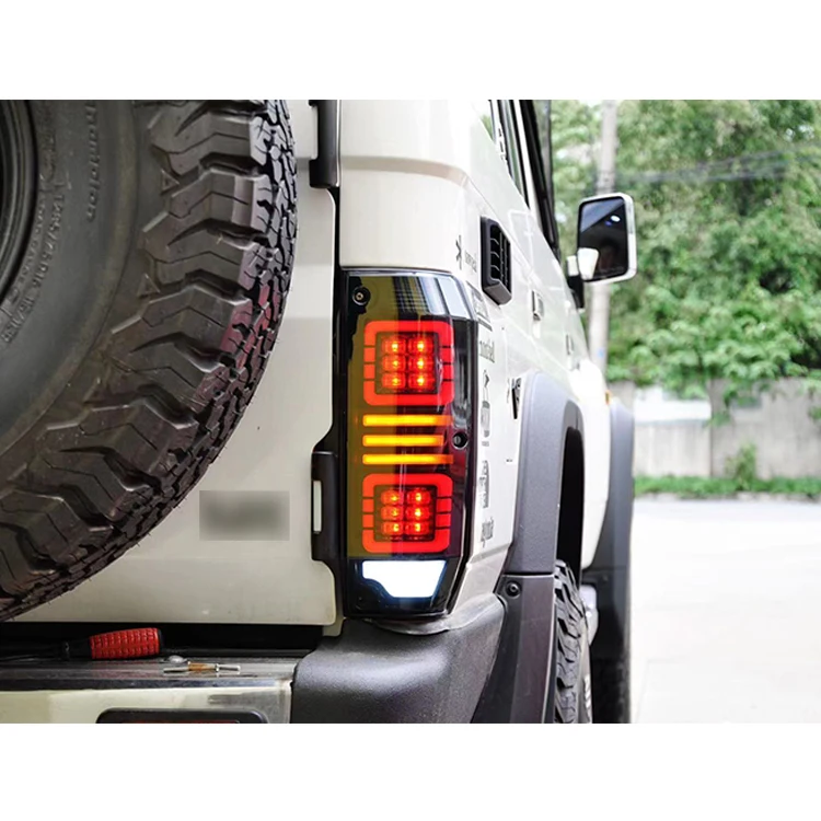 Auto Car Taillight Modified Led Tail Lamp Lights For Land Cruiser LC76 1984 - 2020