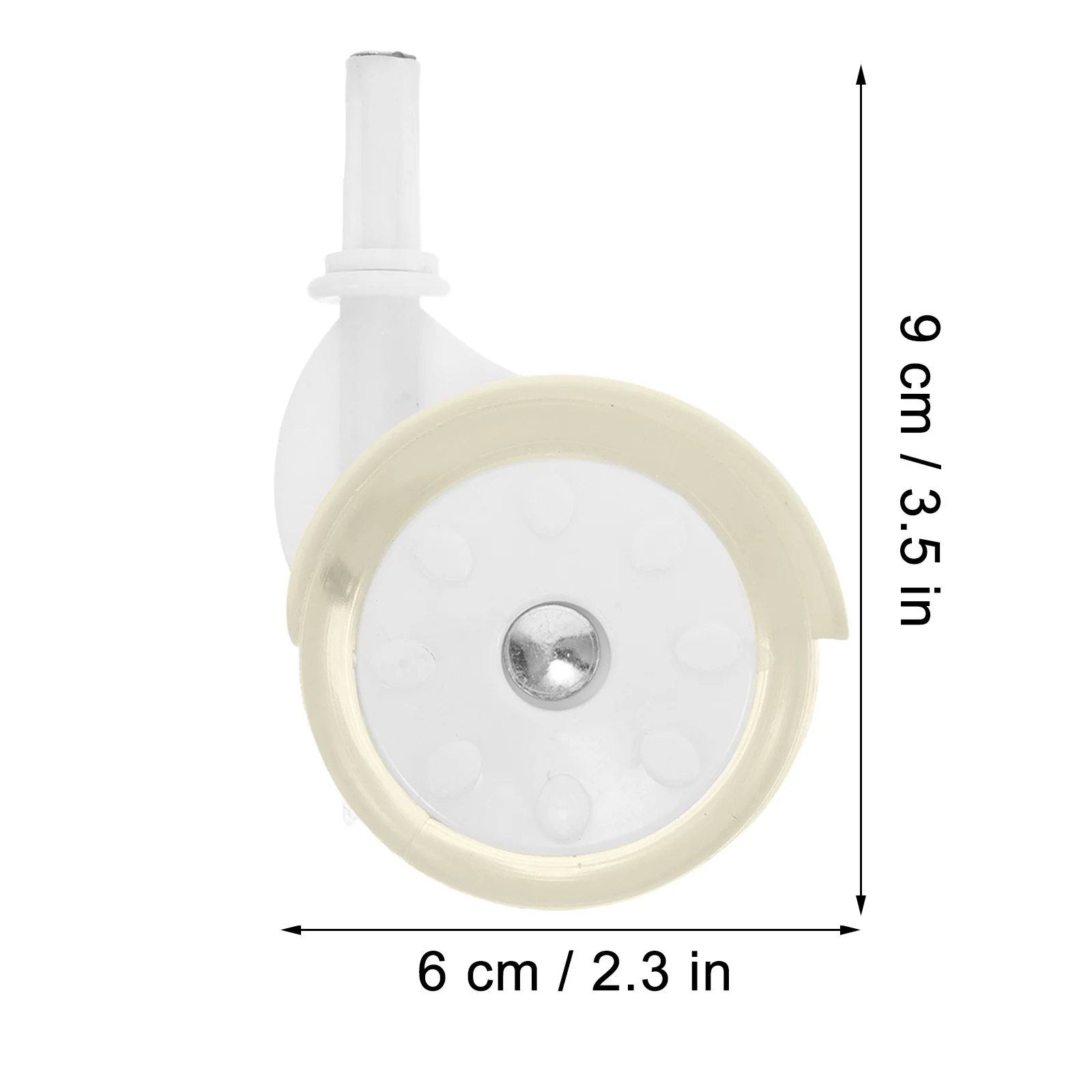 4Pcs to Walk Wheels Replacement for Strollers Walker Parts Smooth Safe Stylish Easy Install