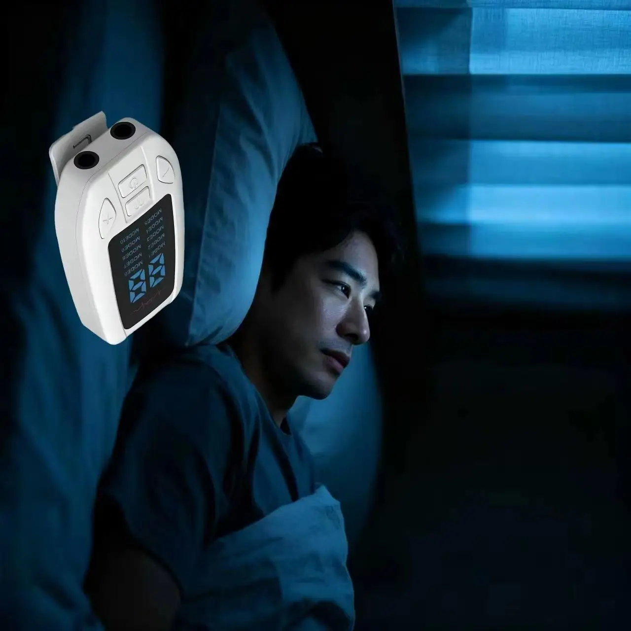Vagus Nerve Stimulation Ear Clip CES, Cranial Electrotherapy Device for Fast Sleep and Anxiety Relief