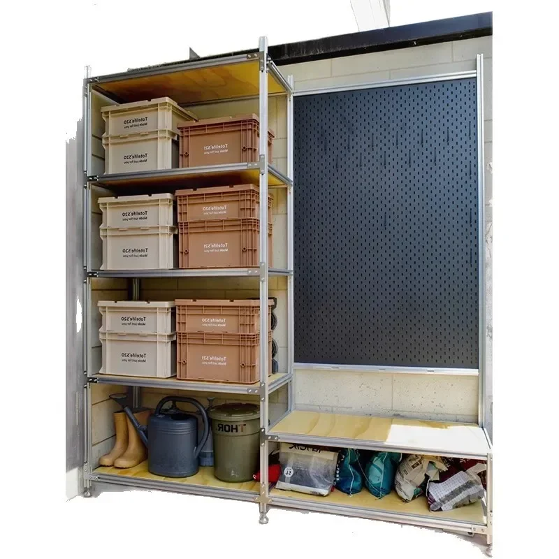Ocean hole board locker multi-functional compartment bedroom storage cabinet