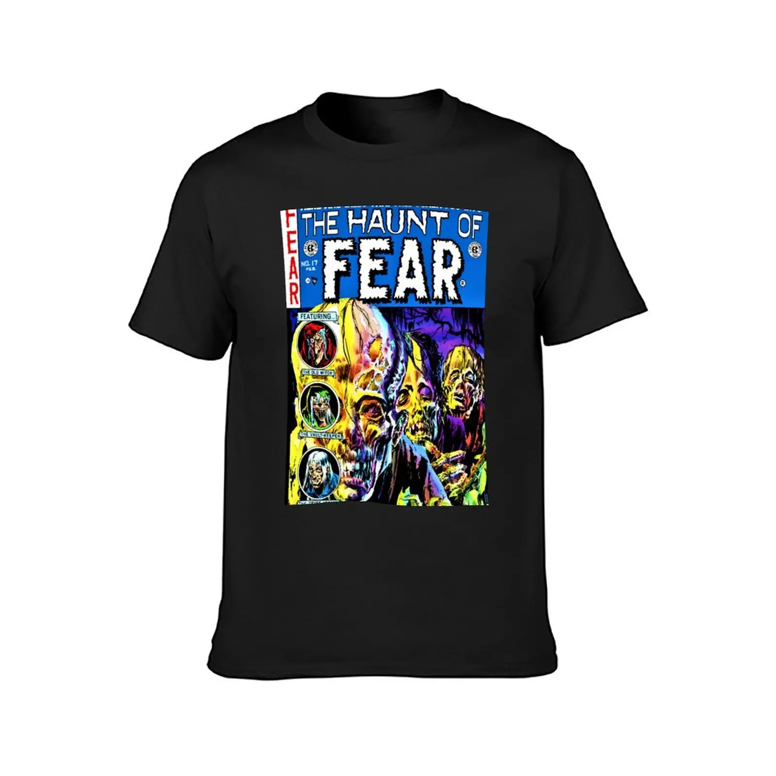 Haunting Fear! T-Shirt aesthetic clothes boys animal print men clothings