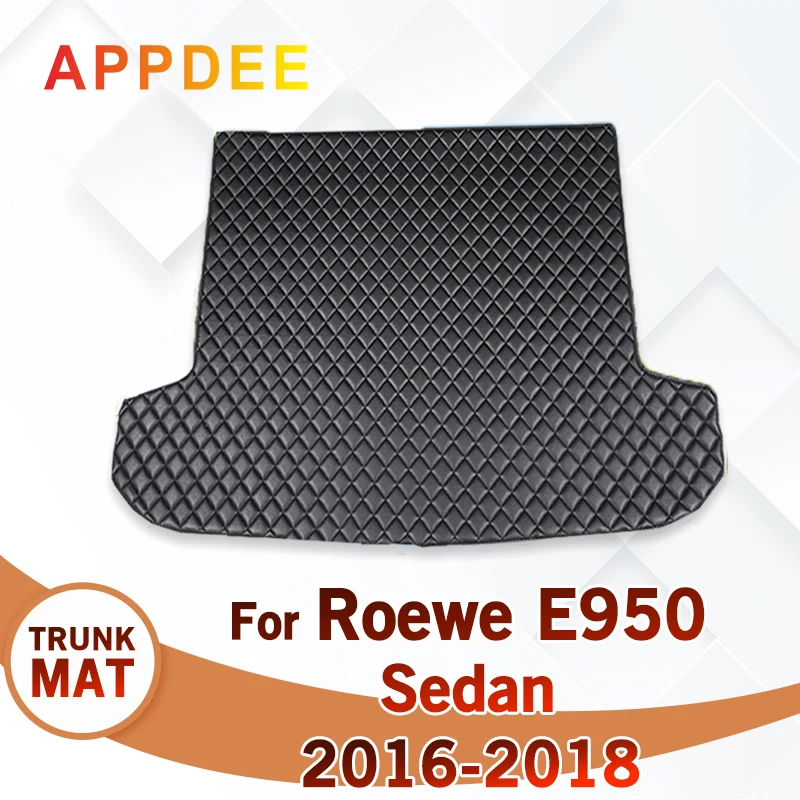 Car Trunk Mat For Roewe E950 Sedan 2016 2017 2018 Custom Car Accessories Auto Interior Decoration