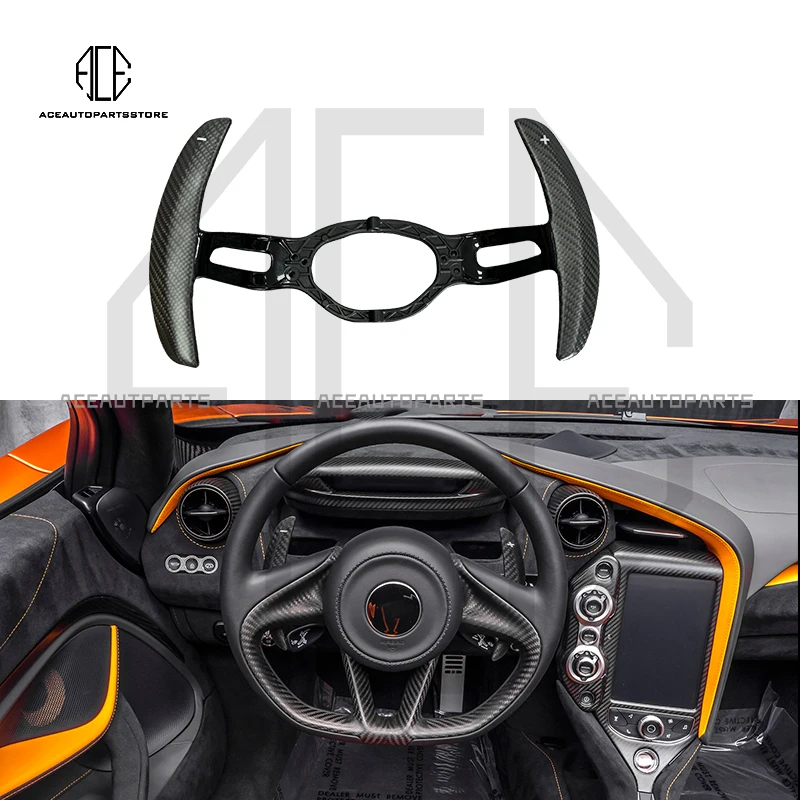 OEM Style Real Carbon Fiber Shift Paddle For McLaren 570S 540C 600LT 2015-2020