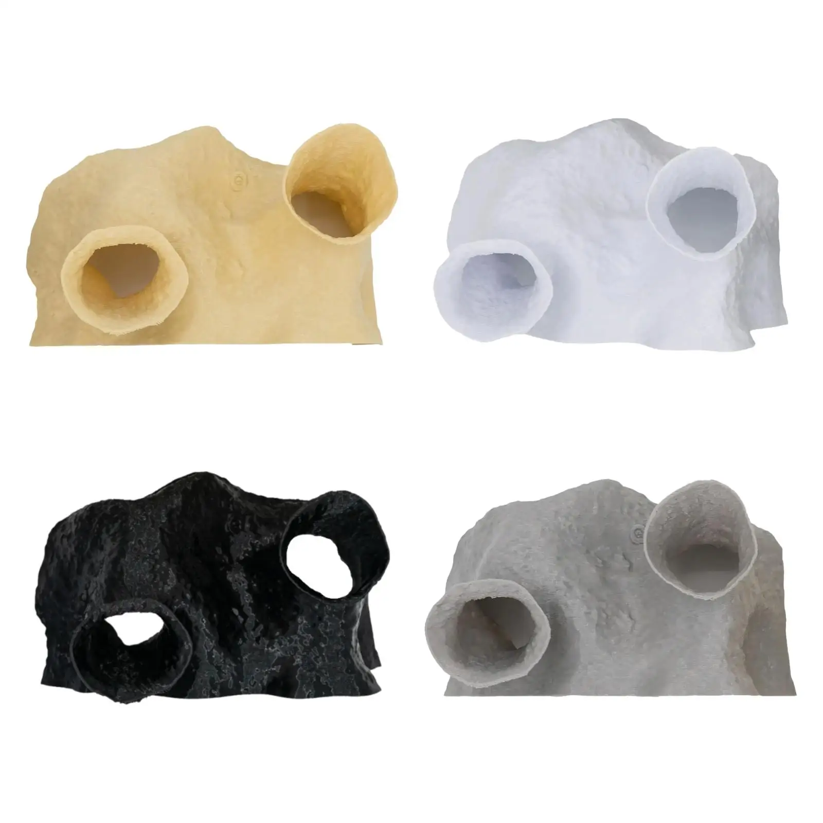 

Украшение для аквариума, мини-аквариумная пещера, пластиковое гнездо, убежище для креветок, бетта, цихлид, настенная подвесная установка