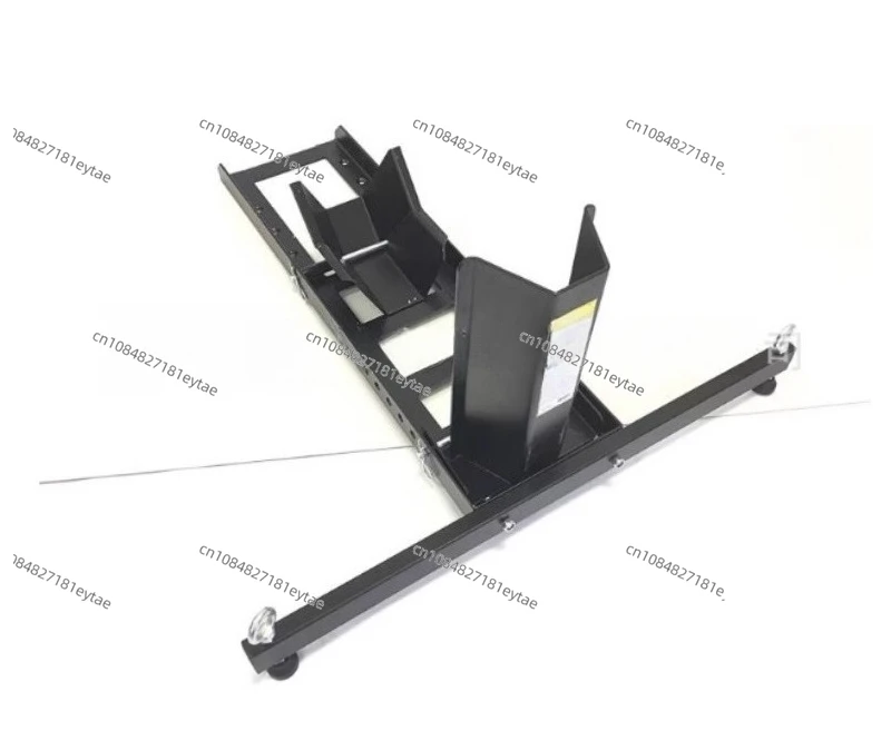 Motorcycle parking rack, motorcycle front wheel support frame, motorcycle parking bracket