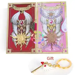 Card Captor Sakura Clow Card SAKURA CARD Cosplay Kinomoto Tarot Magic Book Versions Set in Box Props Collectibles Gift