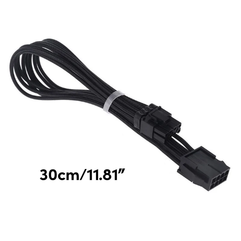 462E PCIe 8Pin a 8Pin (6+2) Tarjeta vídeo gráfica PCIe Cable extensión alimentación 18AWG