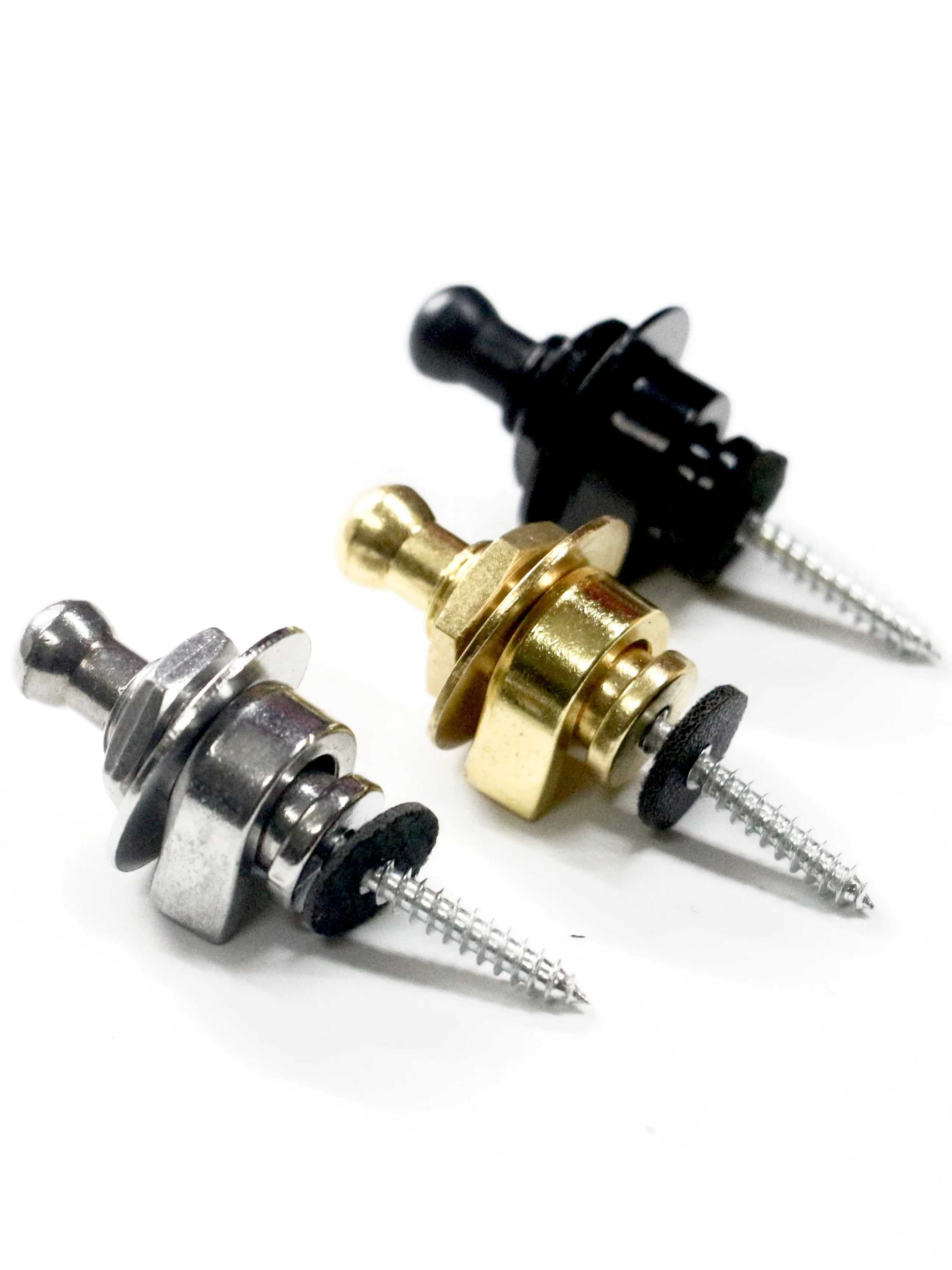 

Guitar Strap Lock Buttons – Skidproof Locking Pegs & Buckle Pins for Acoustic, Electric & Bass Guitars