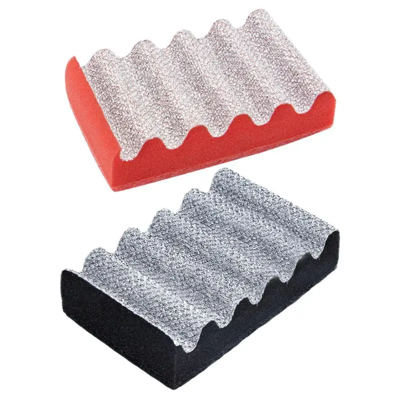 Grilling Cleaning Brush Outdoor Mesh Sponge Rust Removal Scrubber Grill  cleaner Utensils Cleaning  tool kitchen accessories