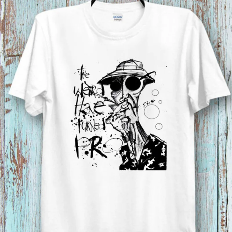 

Hunter Thompson Fear Loathing Las Vegas T Shirt Tee Top Unisex Men's and Ladies T-Shirt Cool Ideal Tee Top