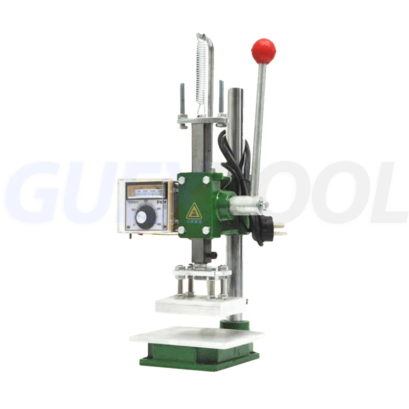 

Electric Hot Foil Stamping Machine Hand Bronzing Machine Mini Leather Embossing Machine Hand Punching Tools LOGO Marking Press