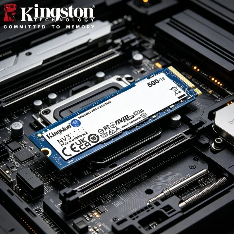 킹스톤 NV3 M.2 2280 NVMe PCIe4.0 SSD 500GB-4TB 내장 스토리지 드라이브 노트북 데스크탑 PC 하드 디스크