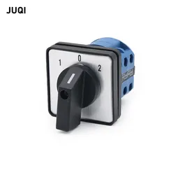 LW26-20/2 Transfer switch 2 floors 1-0-2 440V 20A Universal Rotary Selector On-Off-On 3Positions Cam Changeover Switch