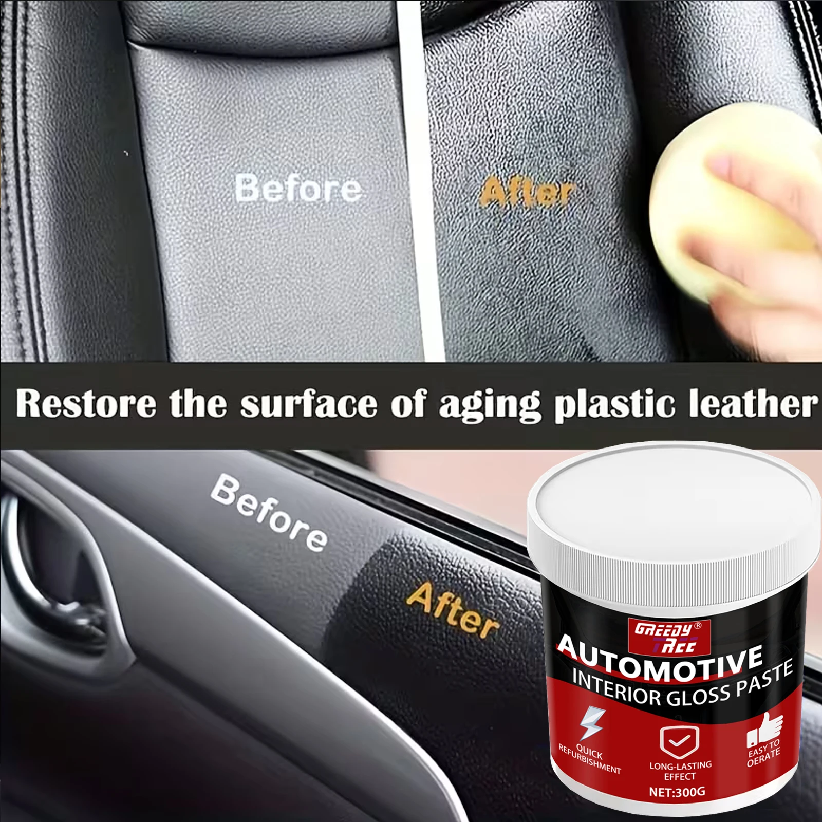 Car Plastic Trim Restorer Wax - огляд і ціна Trim Restorer Plastic