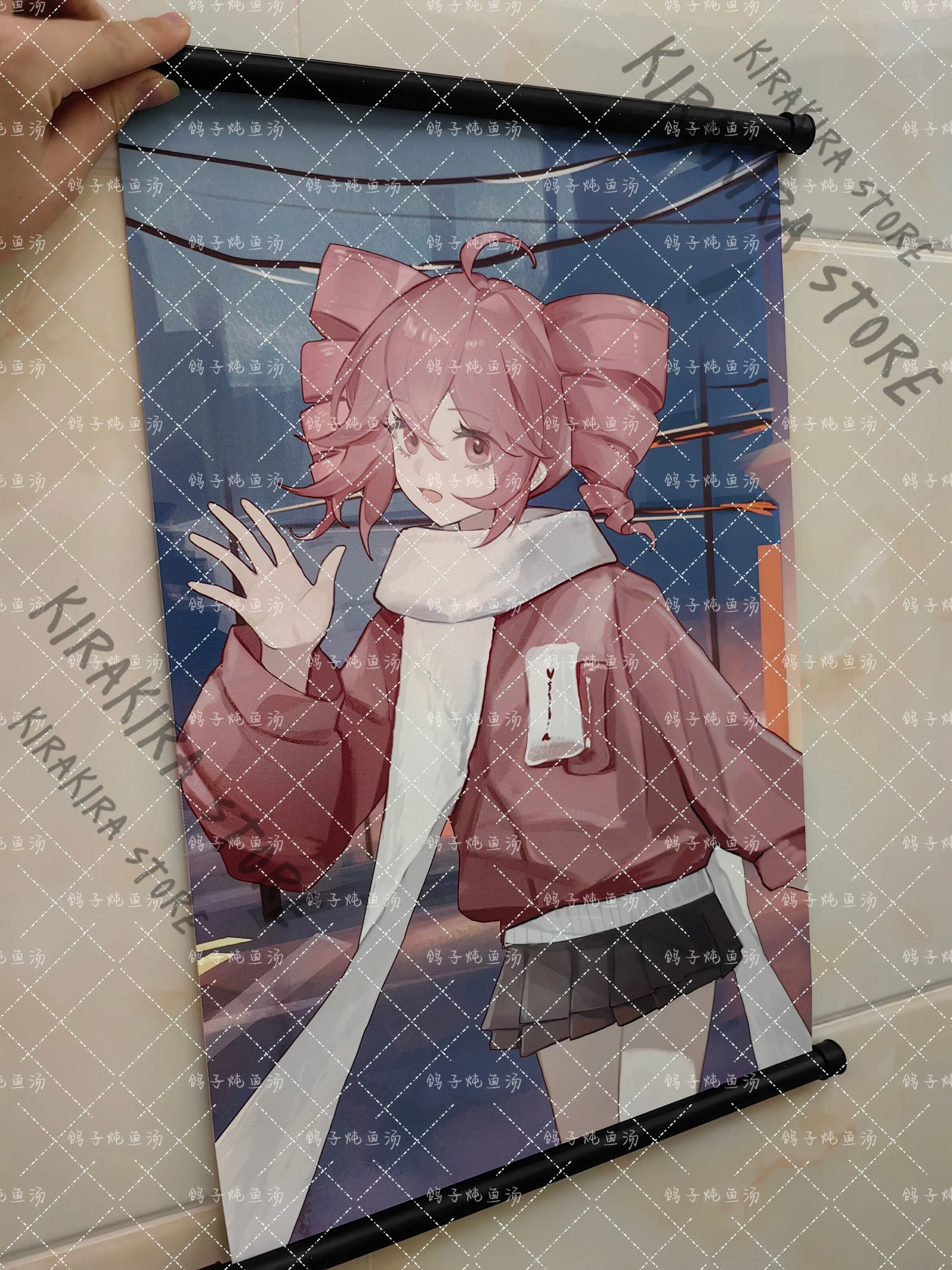

Kasane Teto Anime Poster Cosplay Decorative Paintings Playbill Wall Scroll Creativity Accessories 30*45cm Room Ornaments Gifts