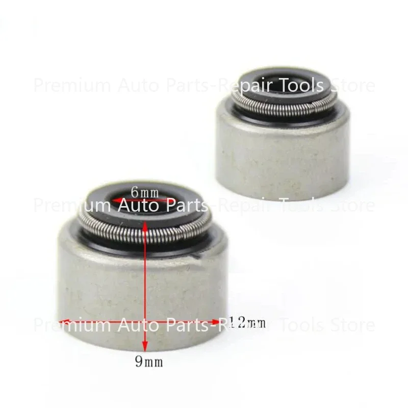 2pcs Motorcycle Valve Oil Seal Fit for Linhai 400  250 LH300 ATV Engine Parts