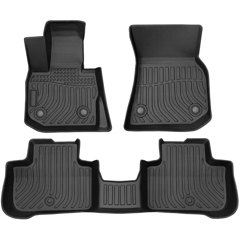 

US Fits 18-24 BMW X3 G01 19-24 X4 G02 3D Molded Floor Mats All Weather Carpets TPE