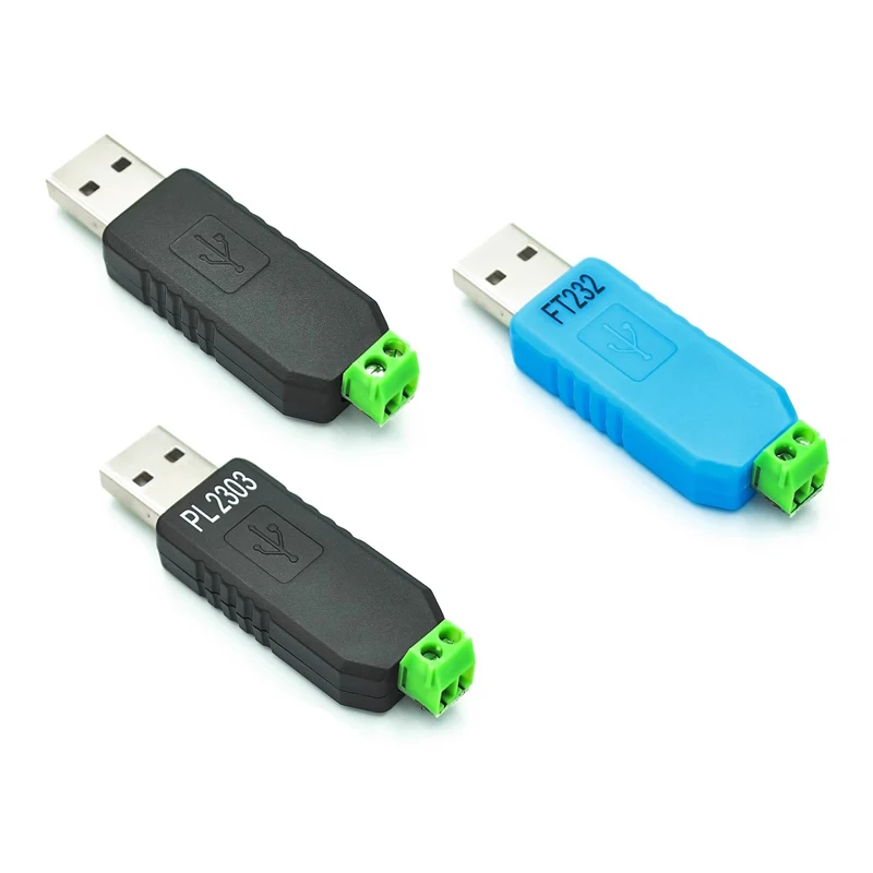 1 ~ 100 sztuk konwerter USB USB do 485 RS485 CH340 PL2303 FT232RL do RS485 moduł