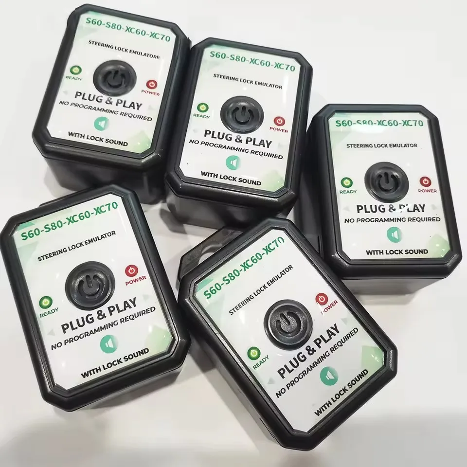 Steering Lock Emulator Simulator For Volvo ESL ELV SCL S60 S80 XC60 XC70 Steering Column Lock Emulator With Sound Plug and Play