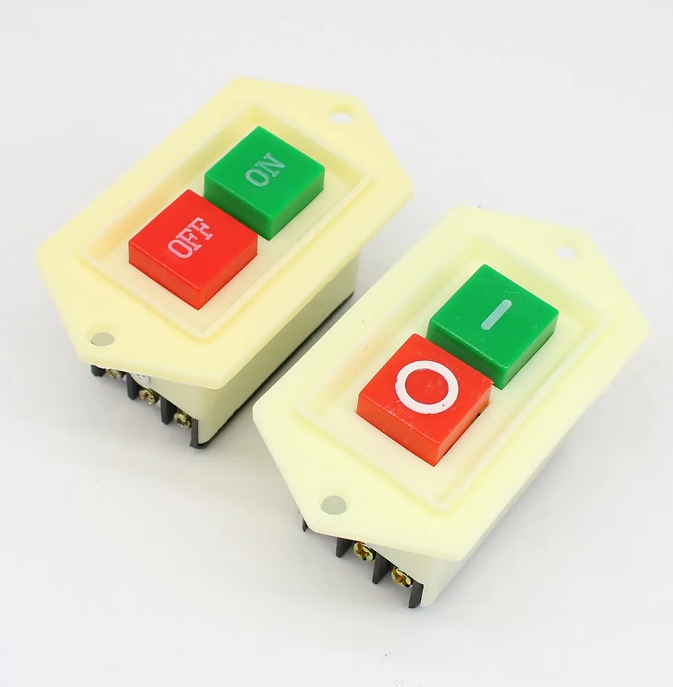 1PCS LC3-5 start stop Start switch on/off 10A 380/220V for bench drill grinding machine cutting machine button drill switch