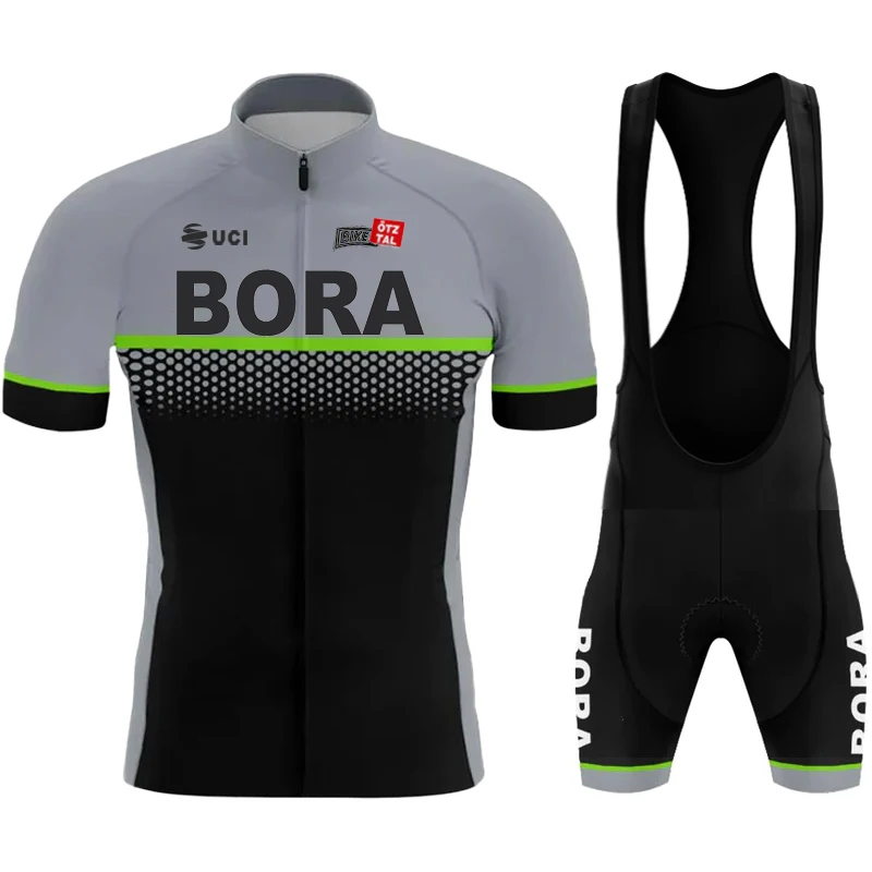 Road Bike Uniform Tricuta Cycling Man UCI BORA Jersey Men\'s Professional Shirt Clothing Mens Sets Summer 2023 Mtb Sports Set Bib