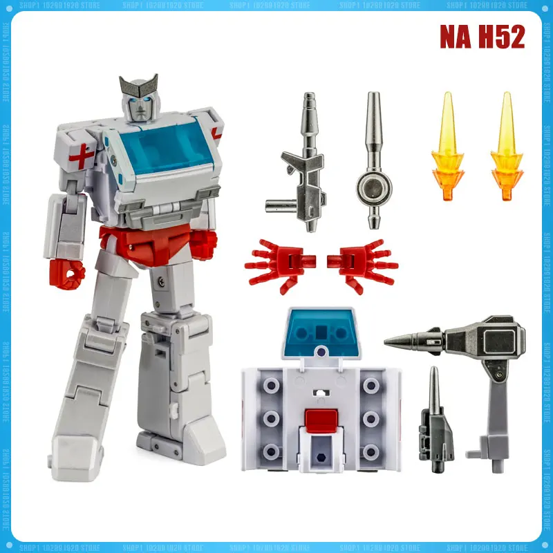 

Republish Transformation Newage NA H52 Ambulance 2.0 Autobot Small Scale Action Figure Model Statue Collection Toy Birthday Gift