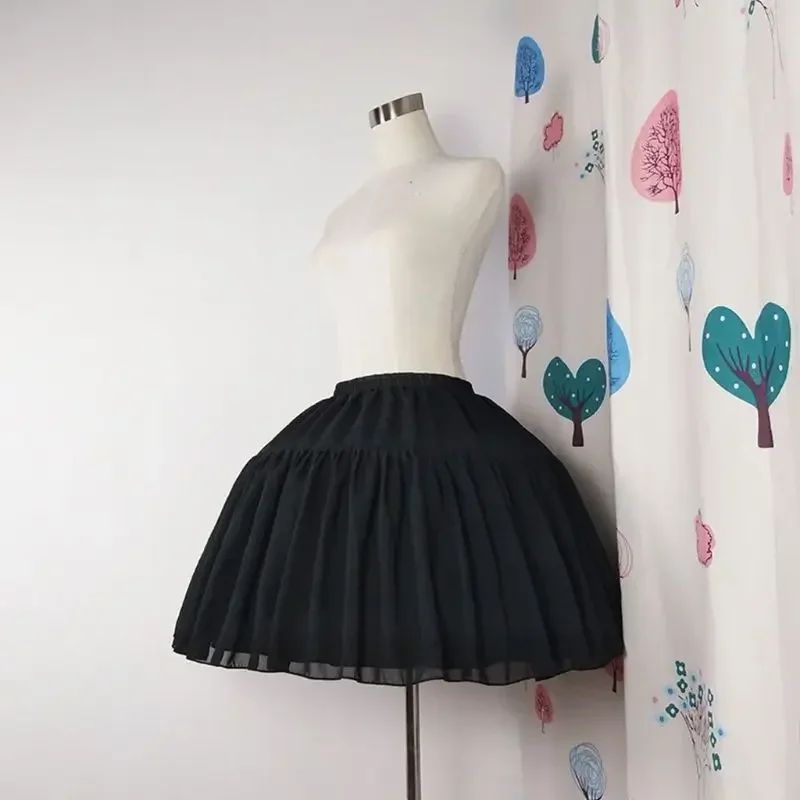 Cosplay rok pendek tulang ikan rok anak perempuan lucu Lolita Carmen Liner rok dapat disesuaikan