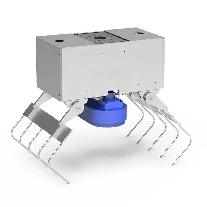 Heavy-Duty Air-operated Claw Servo High-Precision Gripper Industrial Use 60kg Load 80mm Stroke 0.7Mpa CTABGS200 Wine