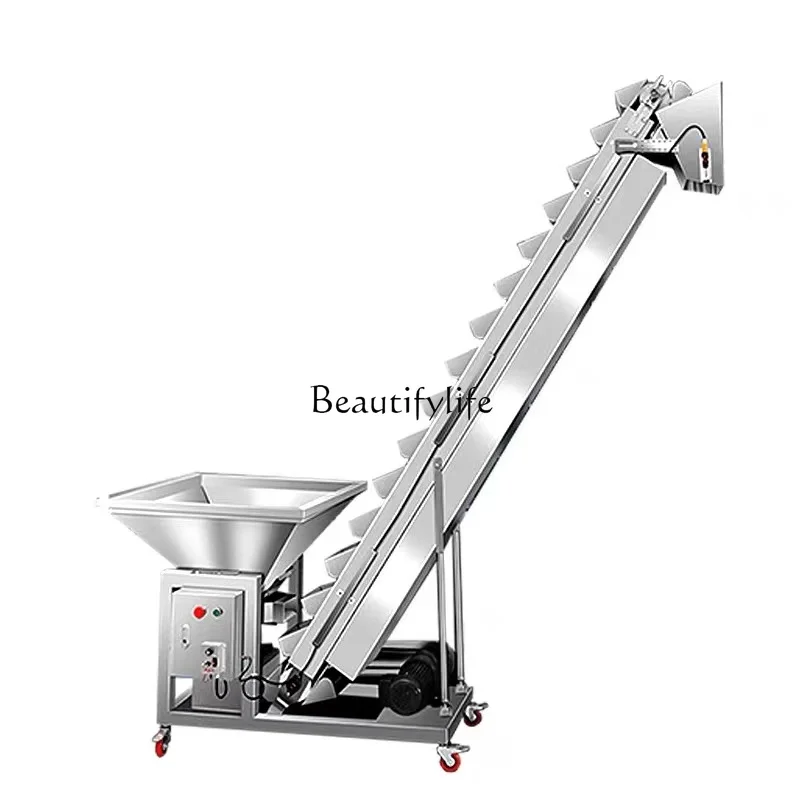 

Automatic bucket feeder, grain and dried fruit elevator
