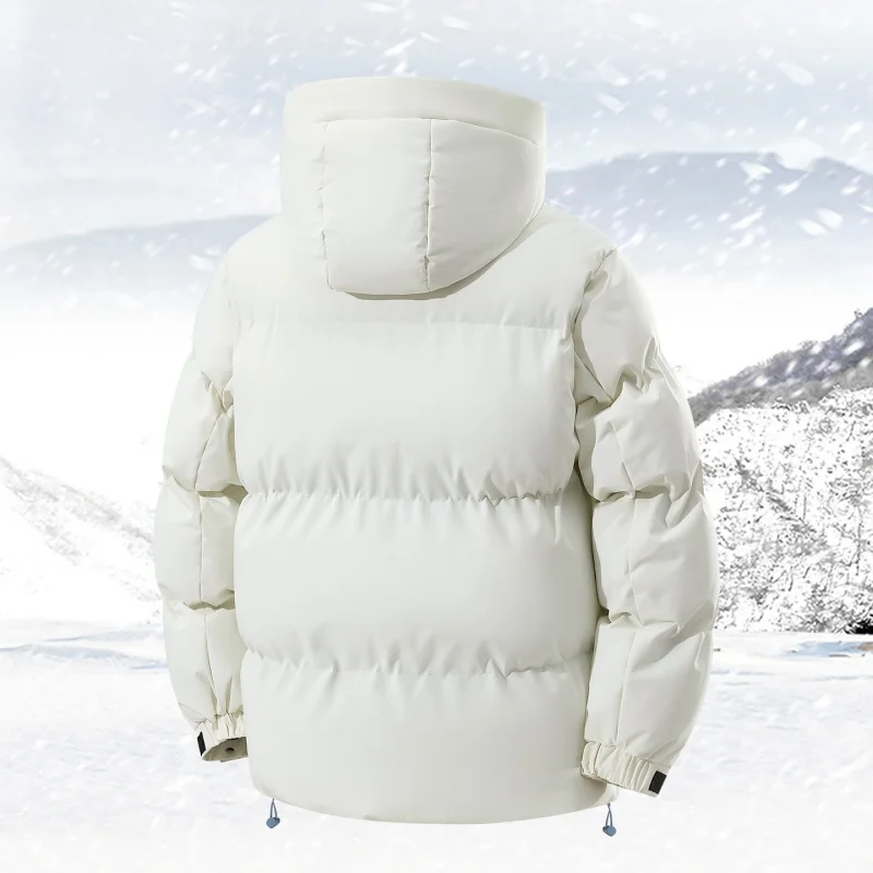 جديد خريف/شتاء 2025 سترة قطنية سميكة مع معطف شتوي قطني معطف الخبز معطف الطبعة الكورية #2