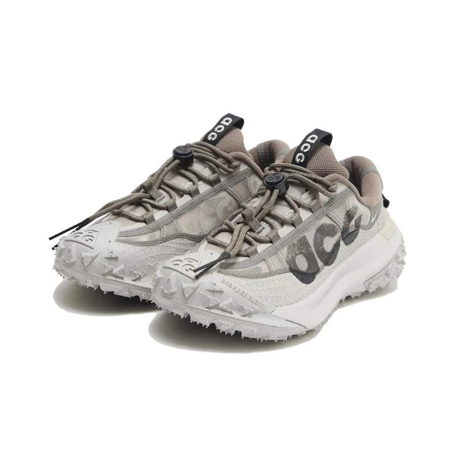 Nike Gray ACG Mountain Fly 2 LOW Men's and Women's Outdoor Functional Shoes Anti-slip Wear-resistant Breathable Trail Shoes