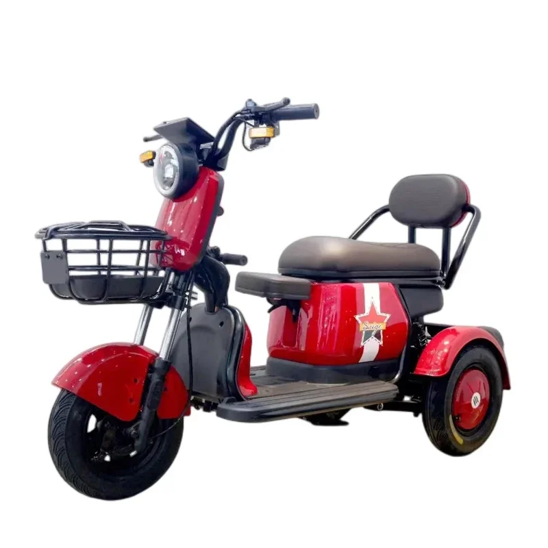 Certificate Hot Sell Chinese Cheap Price Adult Elderly Passenger Electric Tricycles