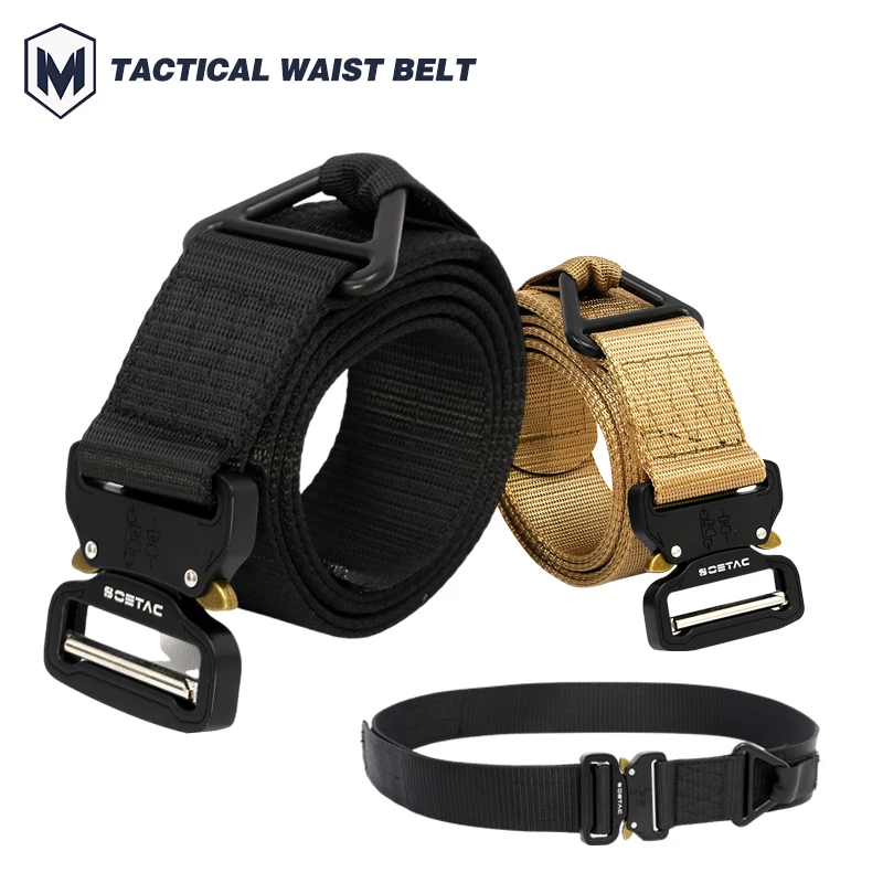 

Tactical Belt Nylon Combat Survival Multi-Function Metal Buckle High Quality Marine Corps Canvas Men Outdoor Hunting