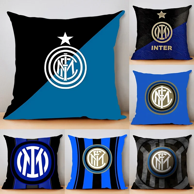 Neues Kissen fc Inter Slips Kissen bezüge Bettwäsche bequemes Kissen gut für Sofa Home Auto hochwertige Kissen bezüge Jungen Stil