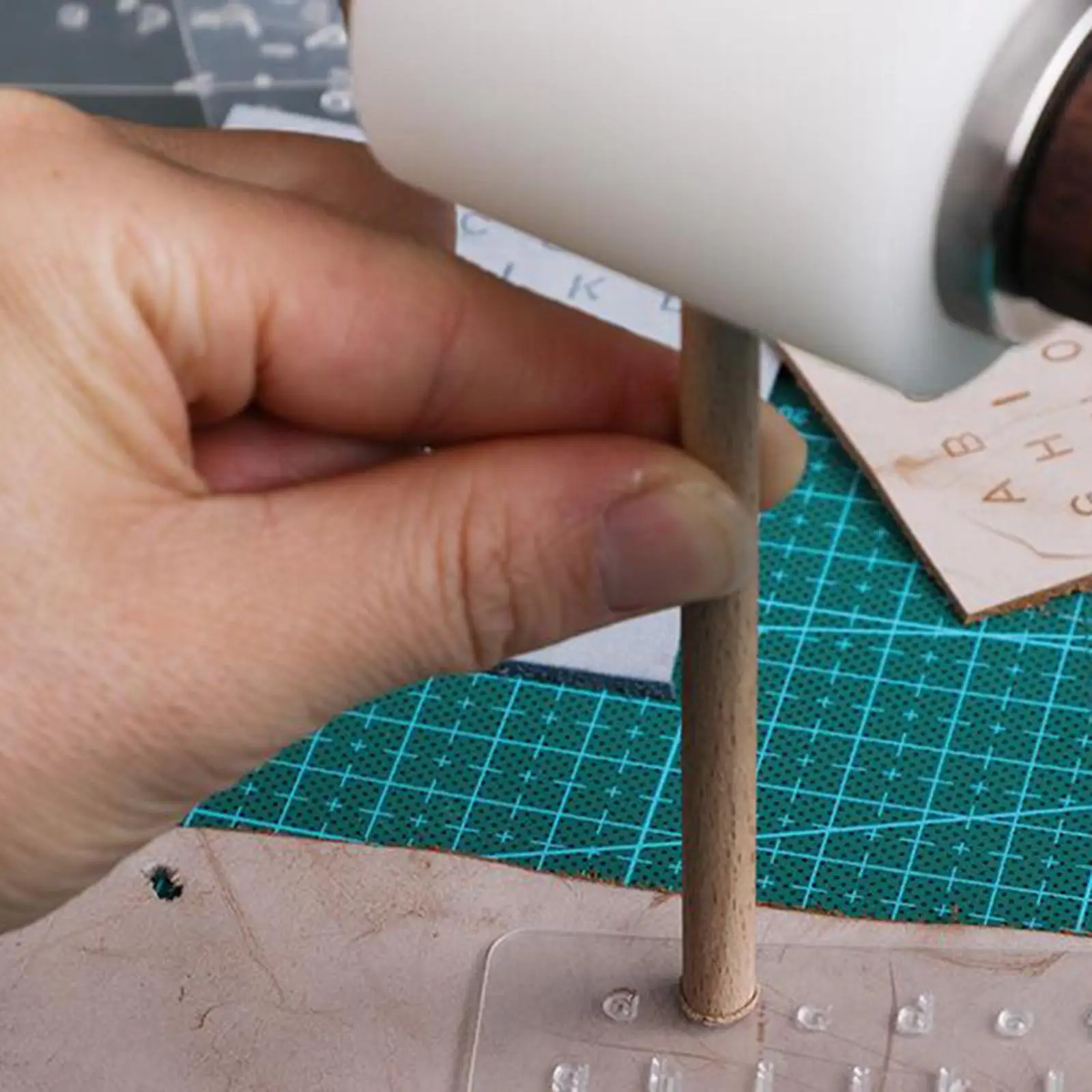 Letter Number Leather Stamping Tools with Symbols for Craft Carving Embossing Work